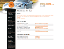 Tablet Screenshot of ginettaowners.ch